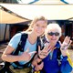 Great Grandmother and Granddaughter Skydive for Vision Australia